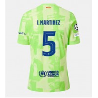 Fotbalové Dres Barcelona Inigo Martinez #5 Alternativní 2024-25 Krátký Rukáv